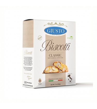 Giusto Sapore Soft Cantuccini- Classic 200g 7oz